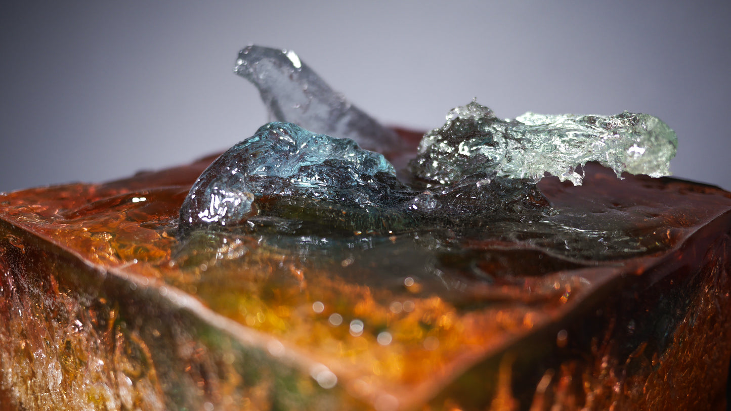 concrete x resin art | chaos, 2024