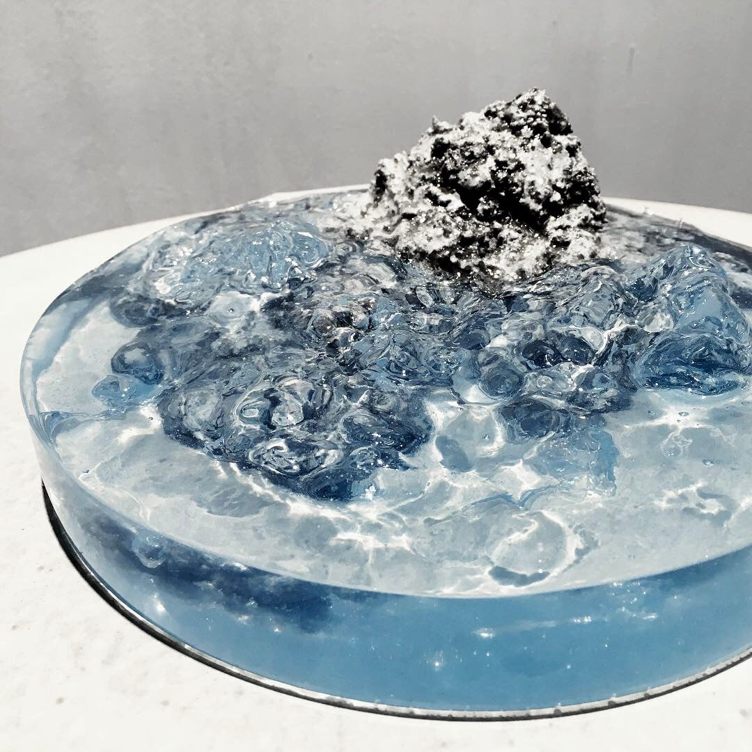 concrete x resin art | reflection