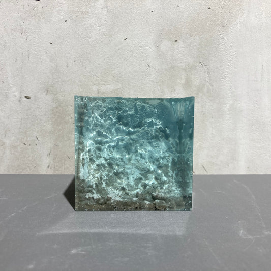 concrete x resin art | landscape | W65mm x D65mm x H65mm