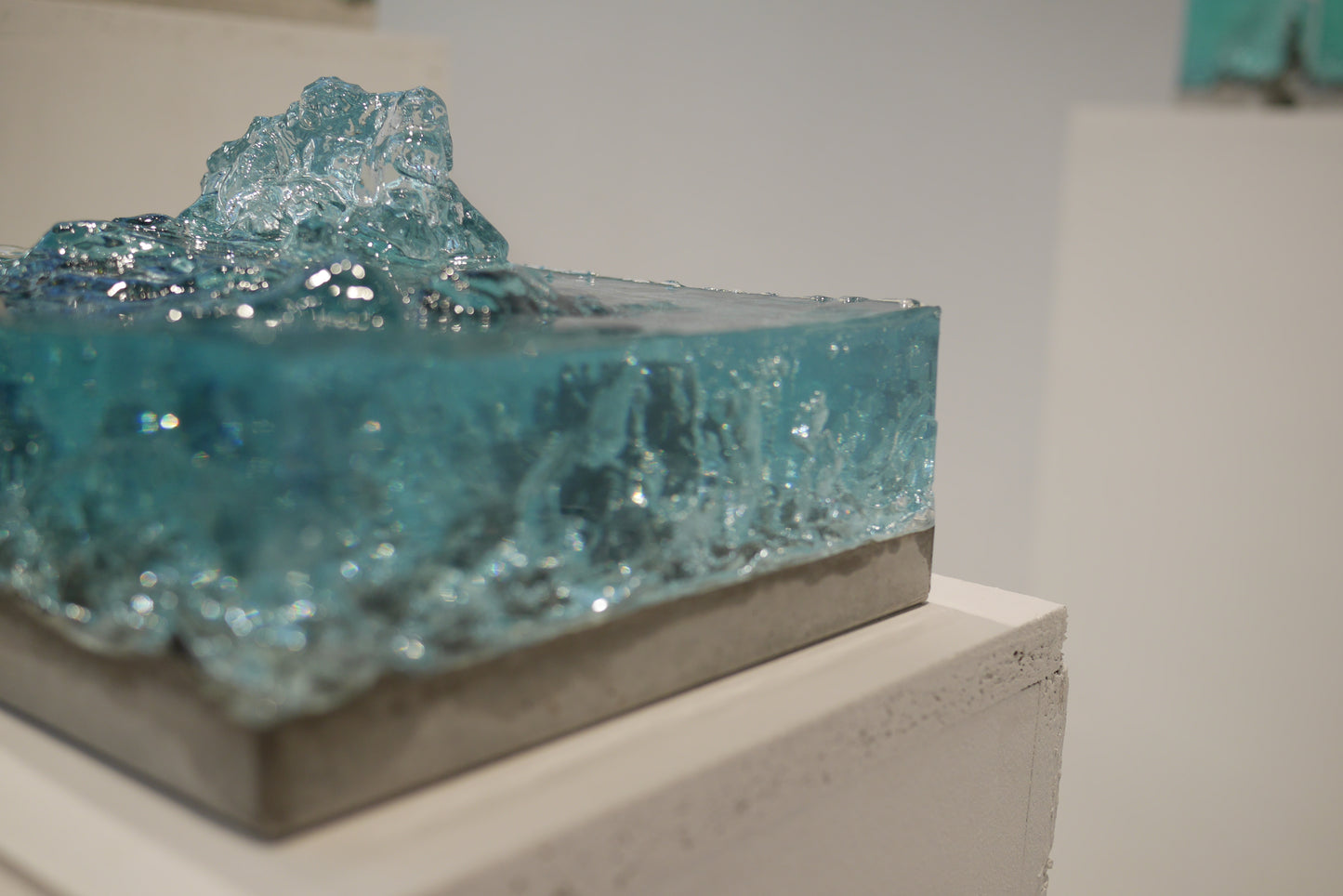 concrete x resin art | tidal wave