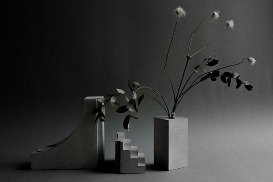 Concrete home deco set - "p l a y g r o u n d"