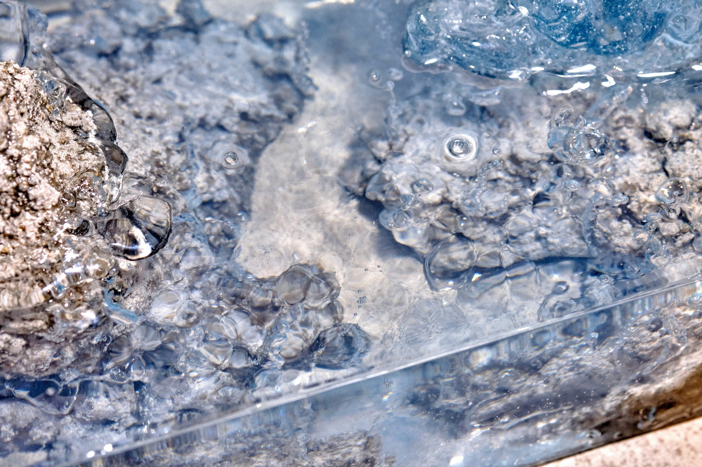 concrete x resin art | iceberg