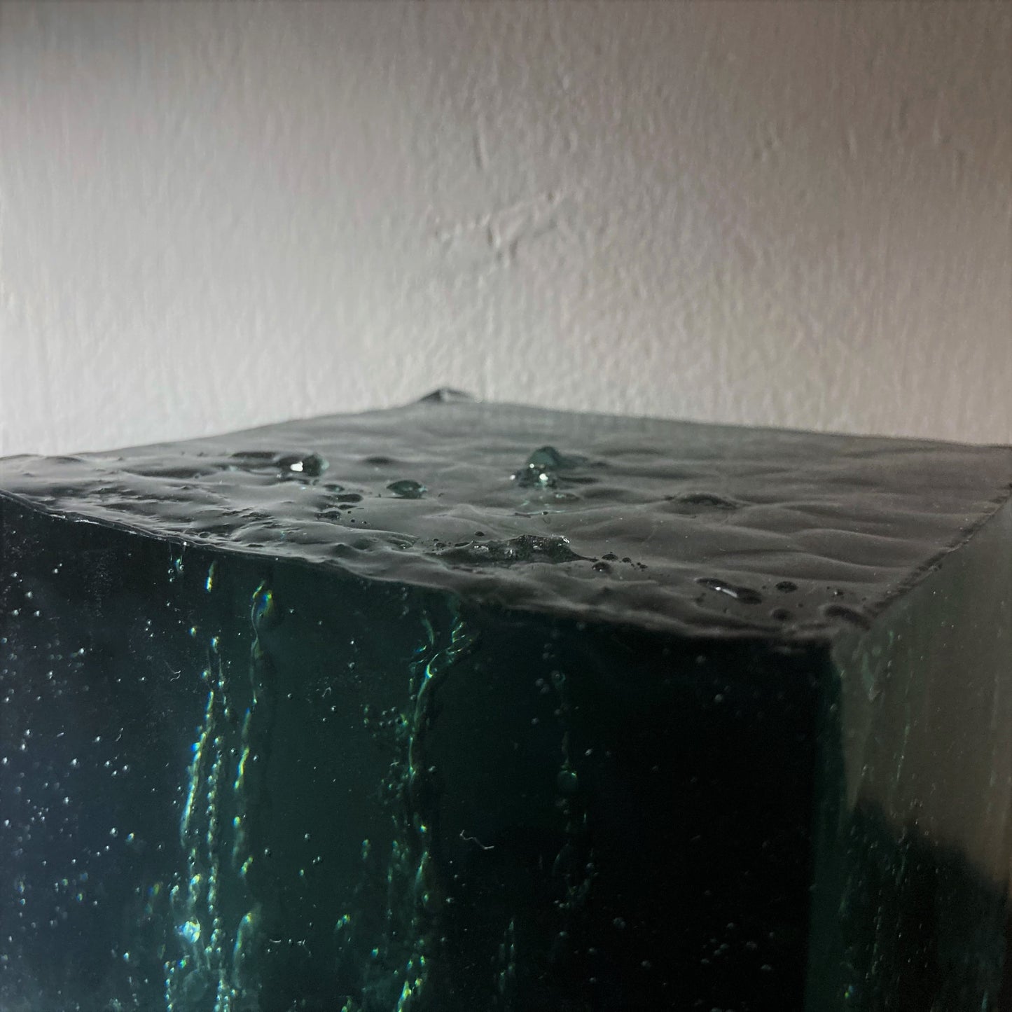 concrete x resin art | mystic II, 2021 | W120mm x D115mm x H115mm