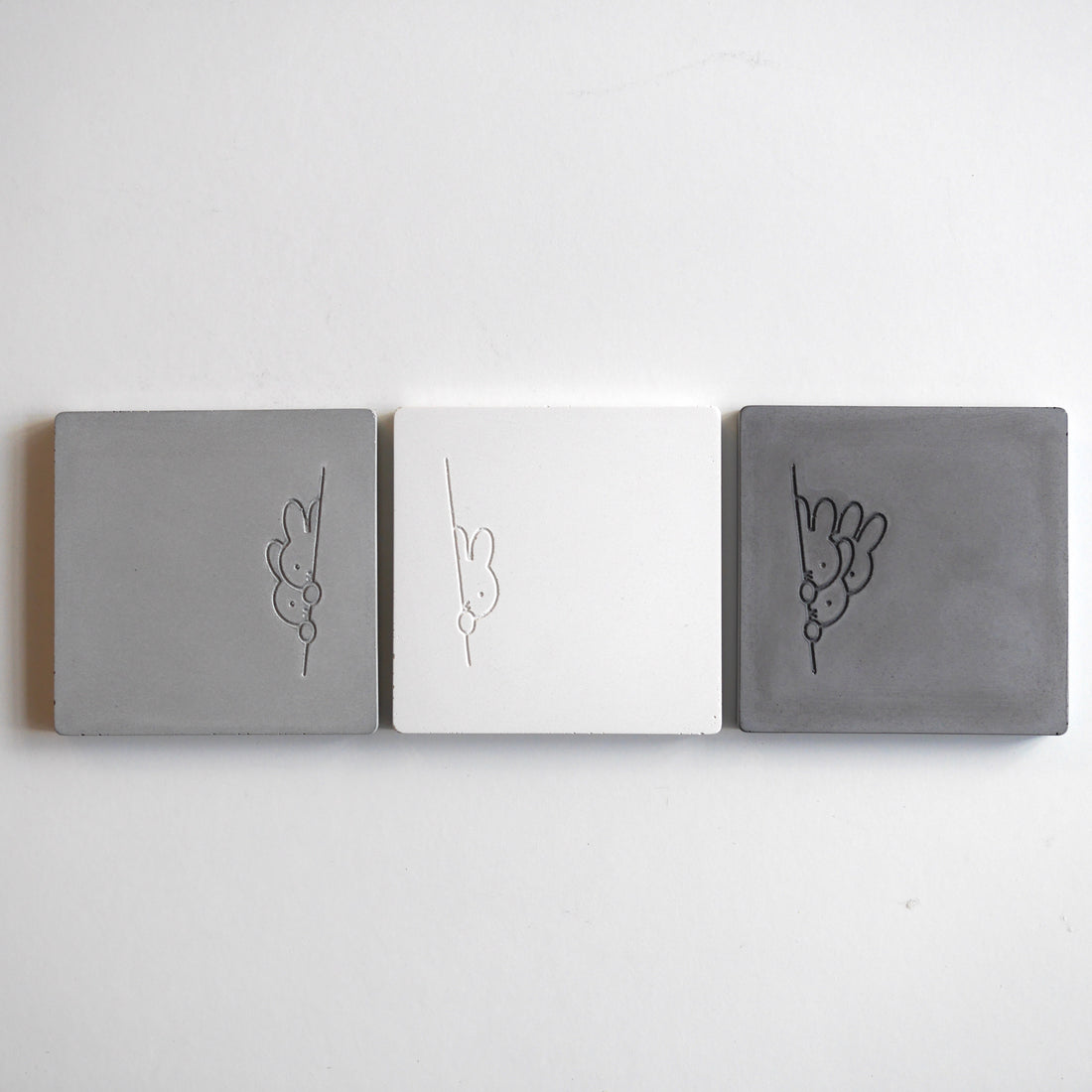 Miffy concrete coaster