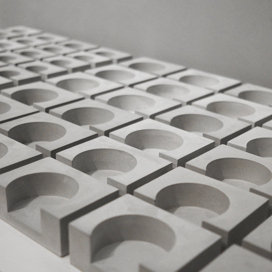 custom concrete display