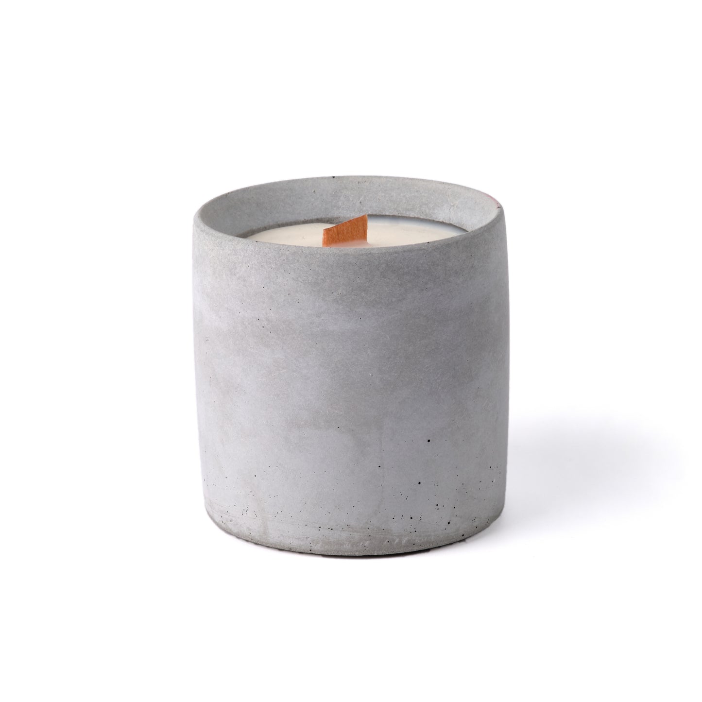 Concrete candle - "grey"