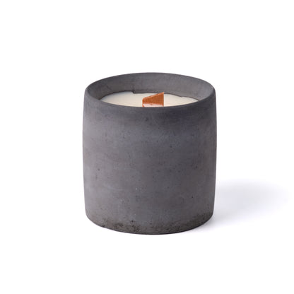 Concrete candle - "dark grey"