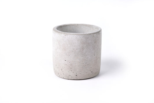 Concrete planter (cylinder) - "grey"