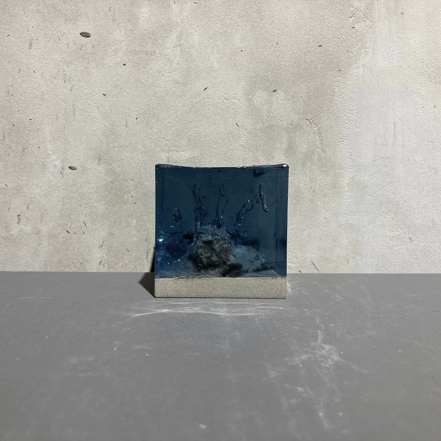 concrete x resin art | reef | W65mm x D65mm x H65mm