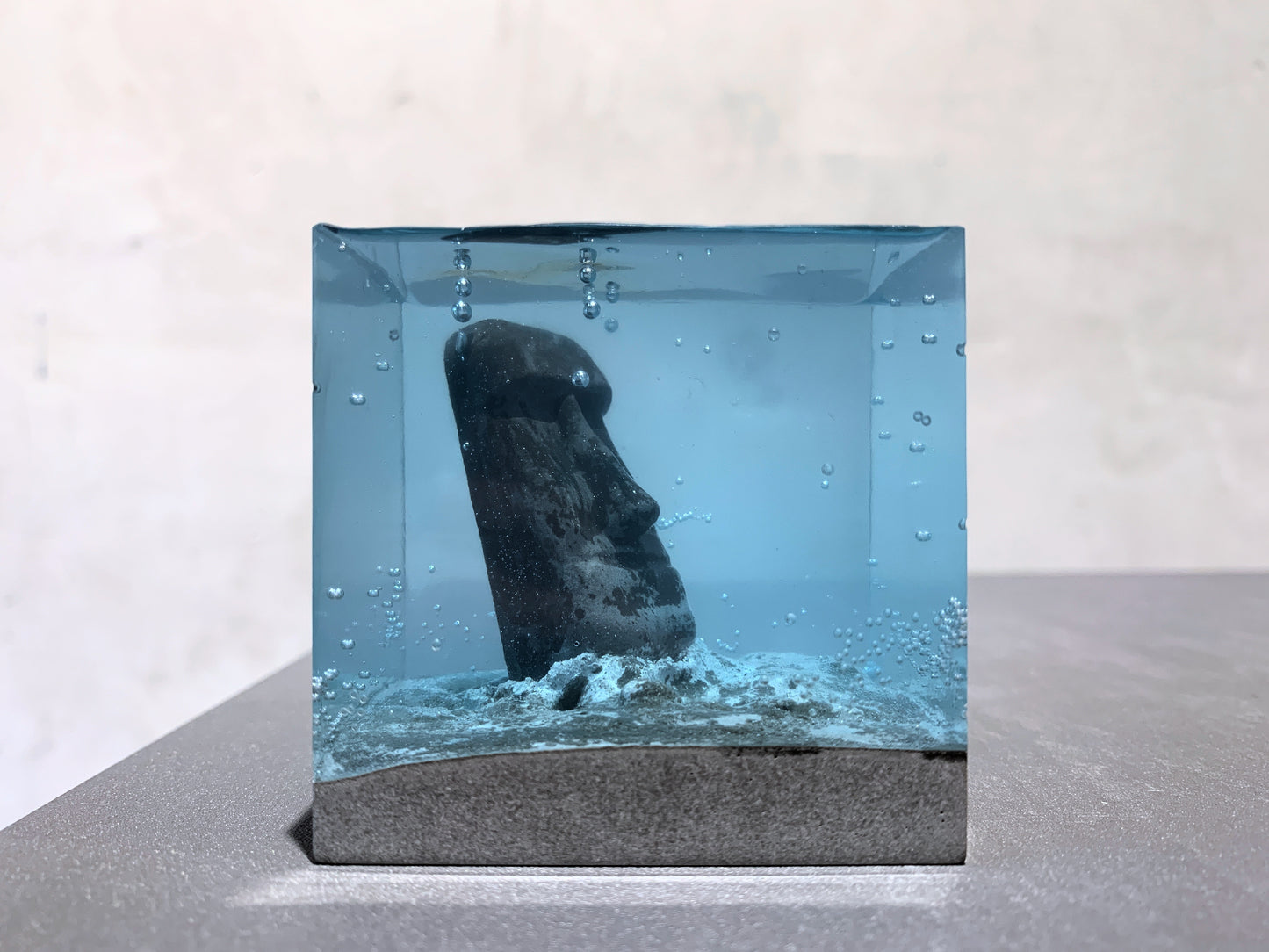 concrete x resin art | heritage | W65mm x D65mm x H65mm