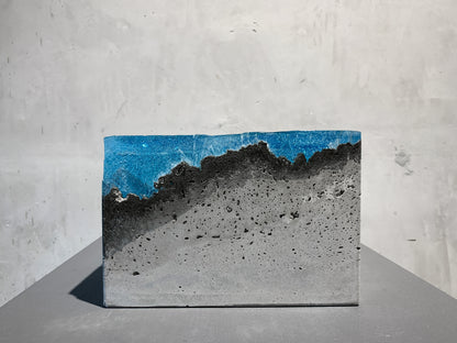 concrete x resin art | bubble