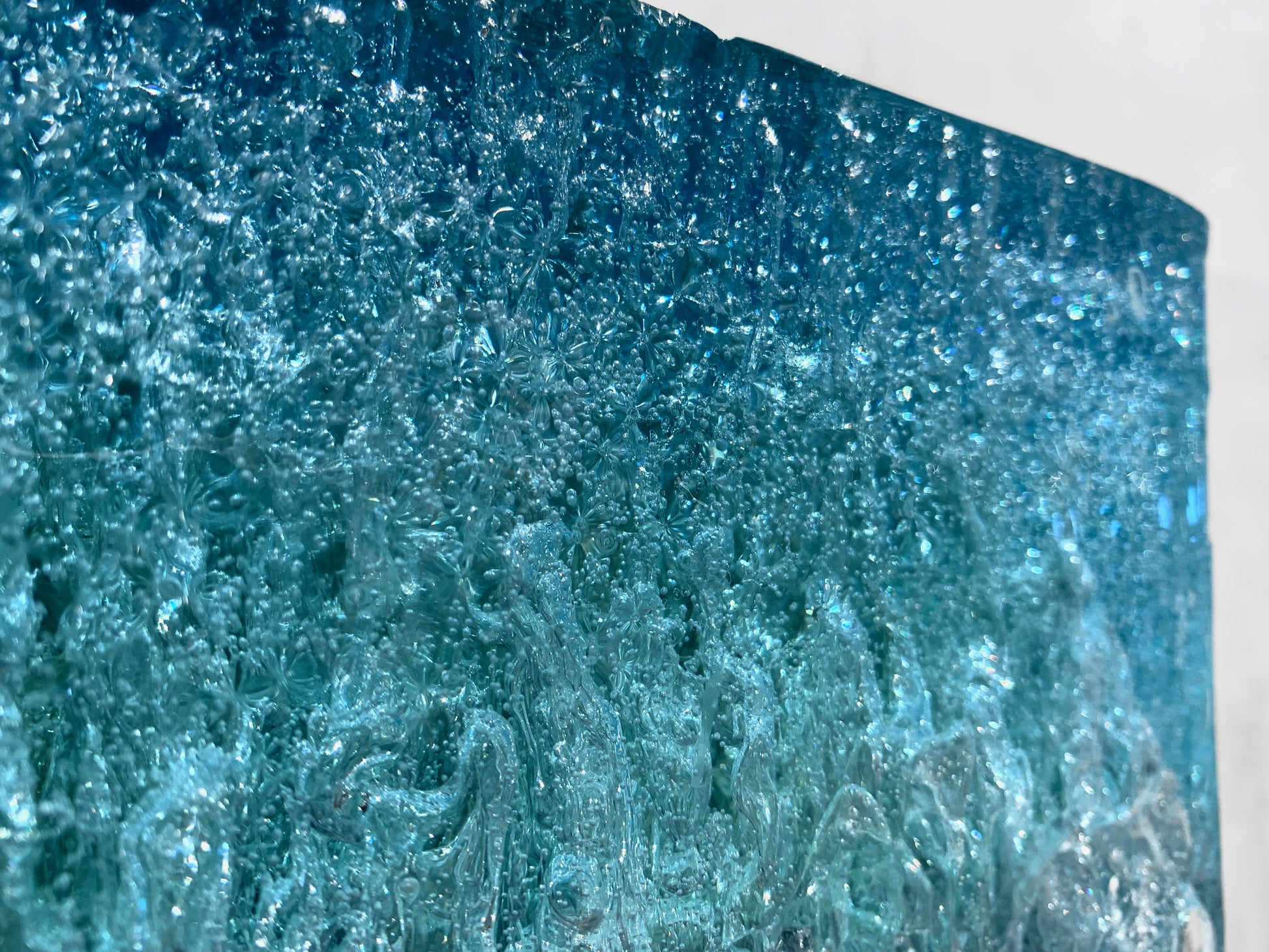 concrete x resin art | bubble