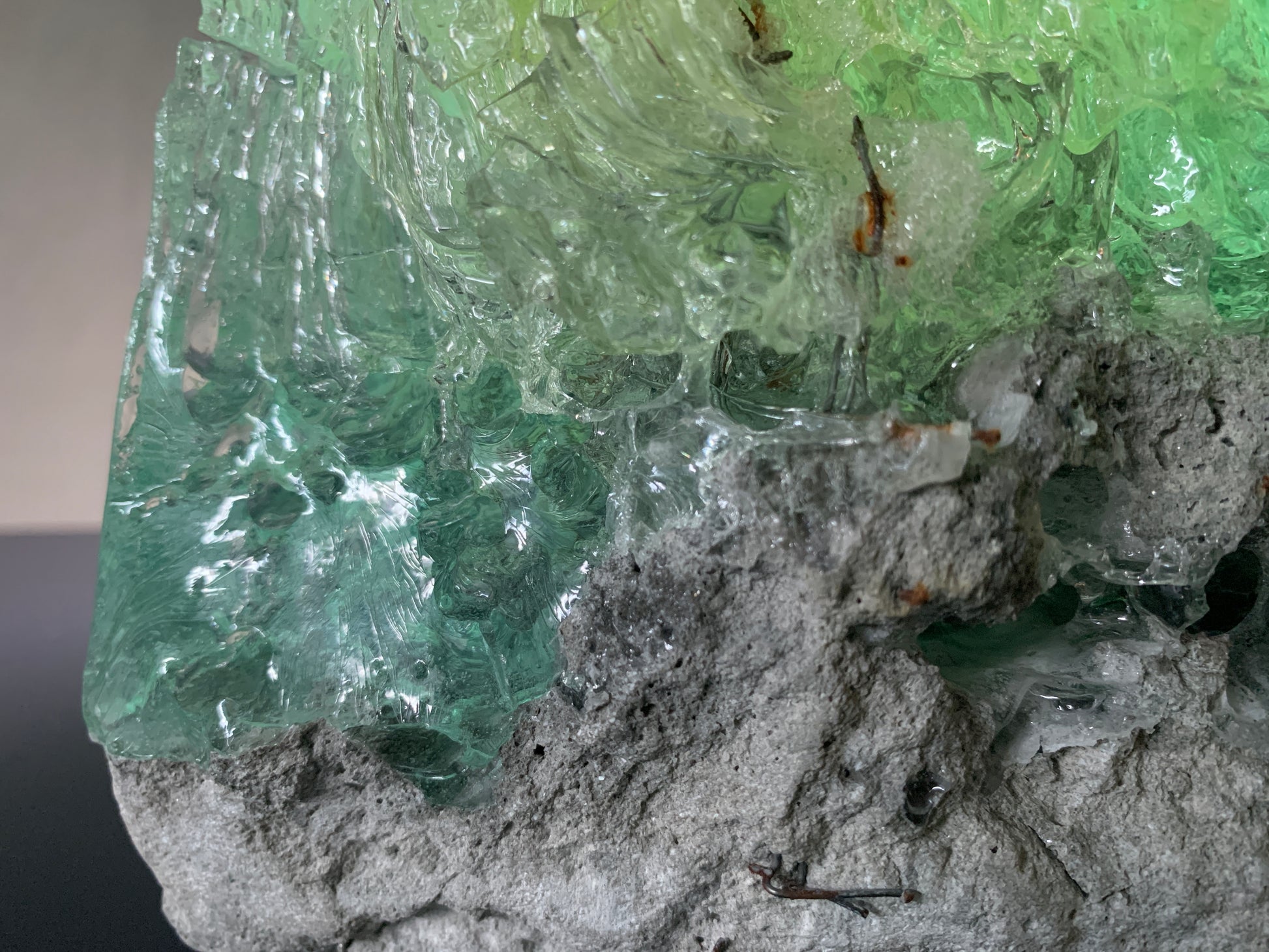 concrete x resin art | extinction