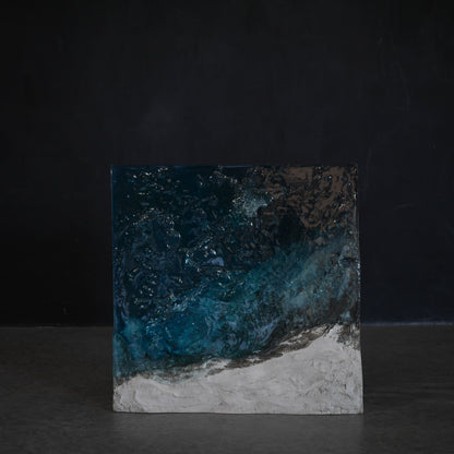 concrete x resin art | breakaway, 2020 | W505mm x D80mm x H500mm