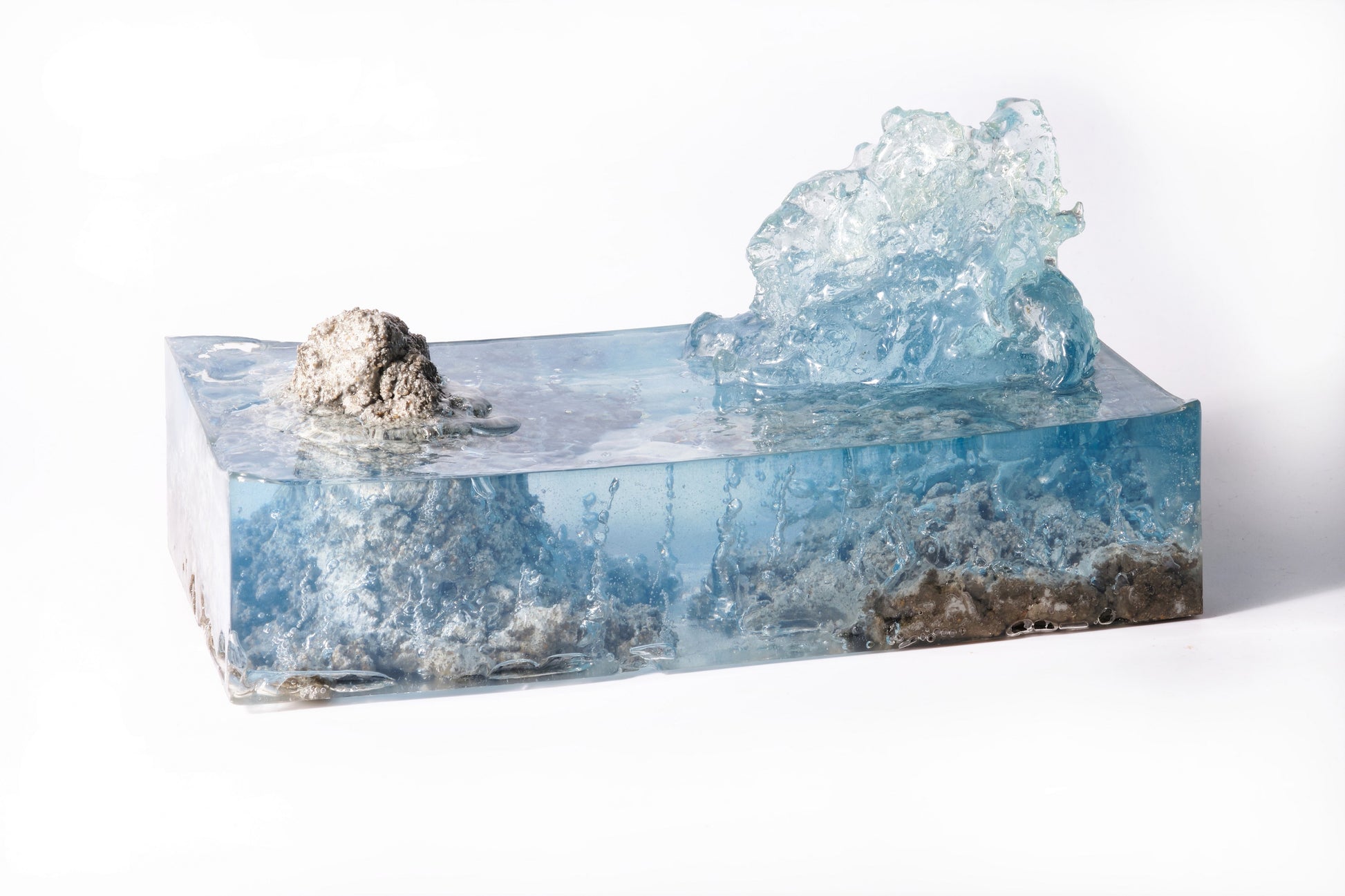 concrete x resin art | iceberg