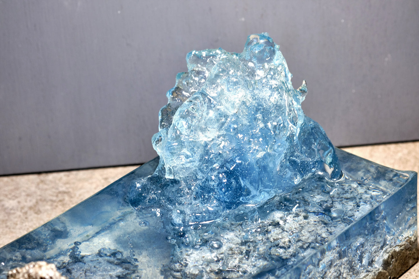 concrete x resin art | iceberg