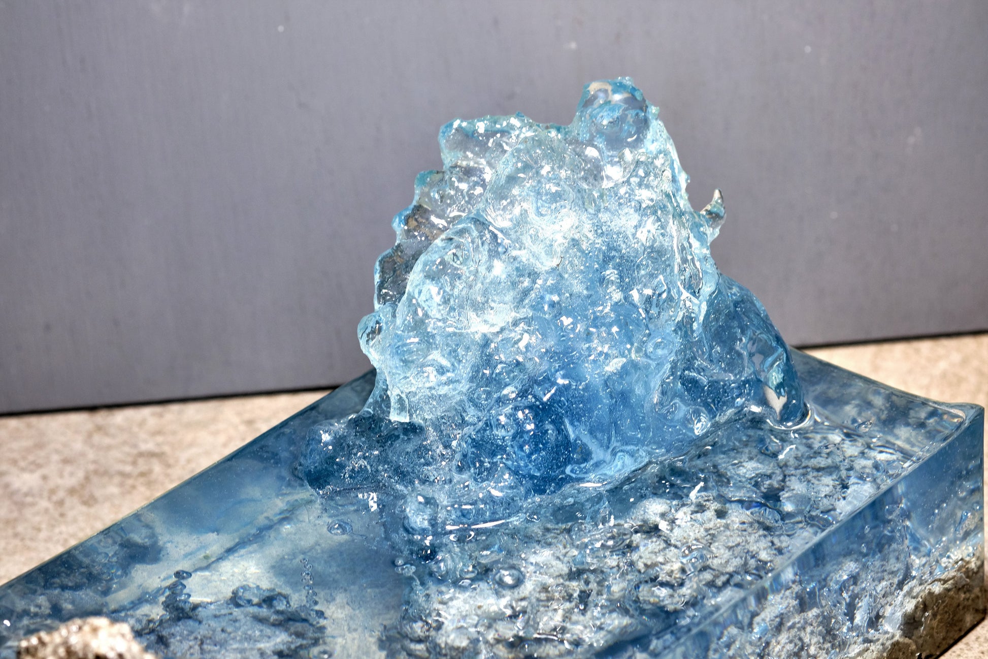 concrete x resin art | iceberg