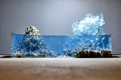 concrete x resin art | iceberg