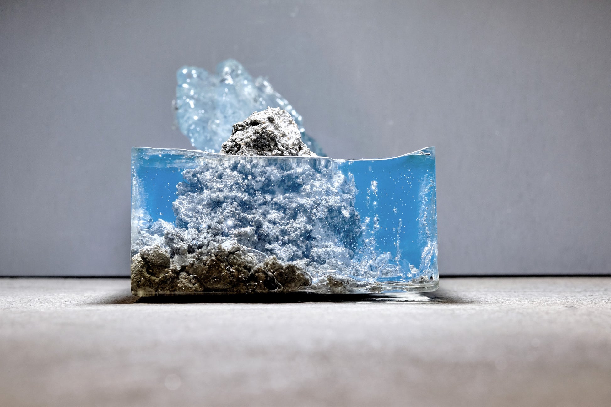 concrete x resin art | iceberg