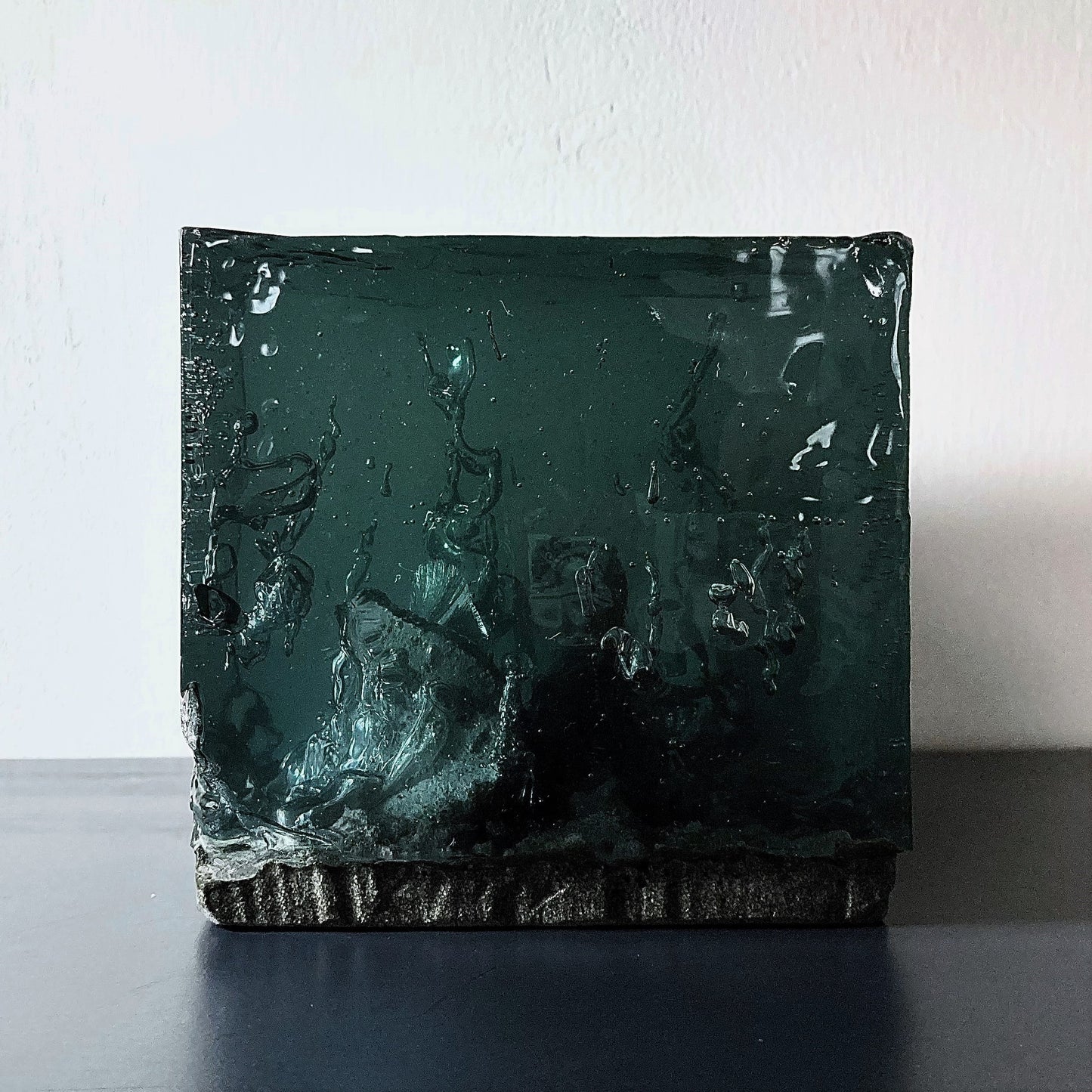 concrete x resin art | mystic, 2021 | W105mm x D100mm x H95mm