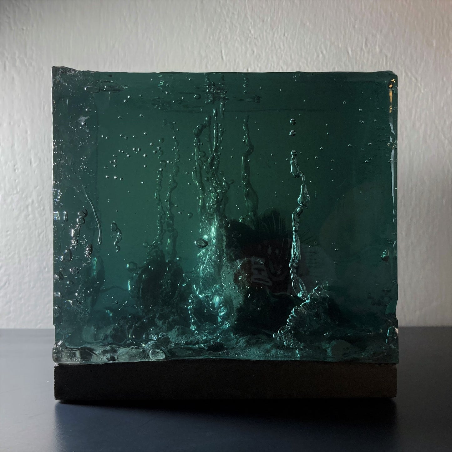 concrete x resin art | mystic II, 2021 | W120mm x D115mm x H115mm