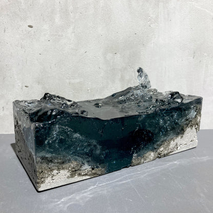concrete x resin art | 11000 meters, 2020 | W205mm x D90mm x H100mm