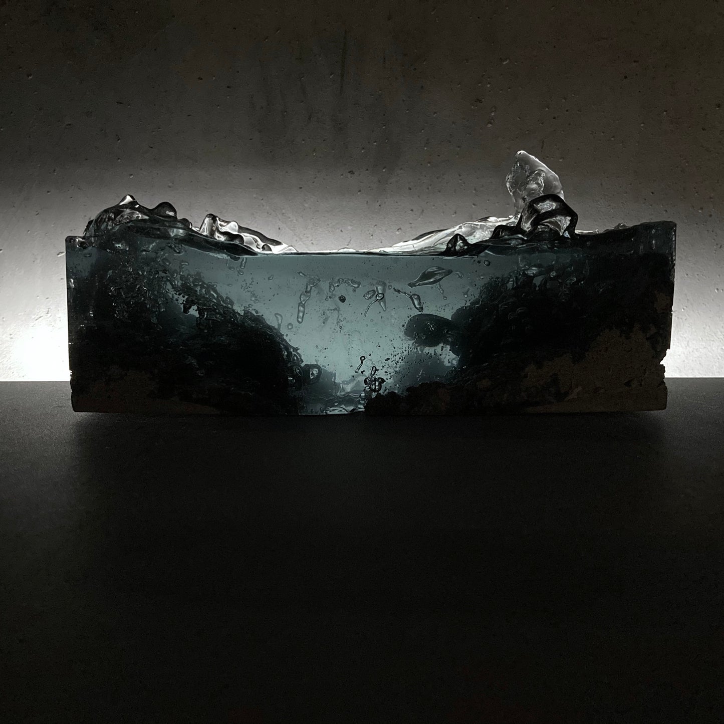 concrete x resin art | 11000 meters, 2020 | W205mm x D90mm x H100mm