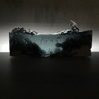 concrete x resin art | 11000 meters, 2020 | W205mm x D90mm x H100mm