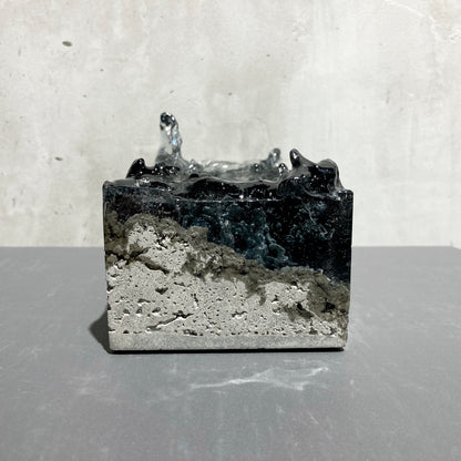 concrete x resin art | 11000 meters, 2020 | W205mm x D90mm x H100mm